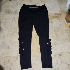 Women's Black Leggins Victorias Secret Color Black SIZE M